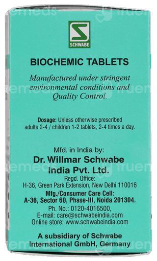 Dr Willmar Schwabe Ferrum Phosphoricum 3x Biochemic Tablet 25gm