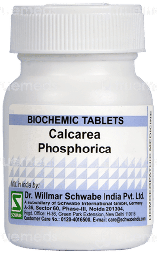 Dr Willmar Schwabe Calcarea Phosphorica 12x Biochemic Tablet 25gm