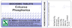 Dr Willmar Schwabe Calcarea Phosphorica 12x Biochemic Tablet 25gm