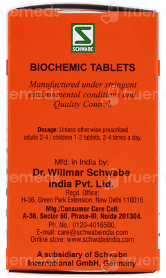 Dr Willmar Schwabe Natrum Phosphoricum 6x Biochemic Tablet 25gm