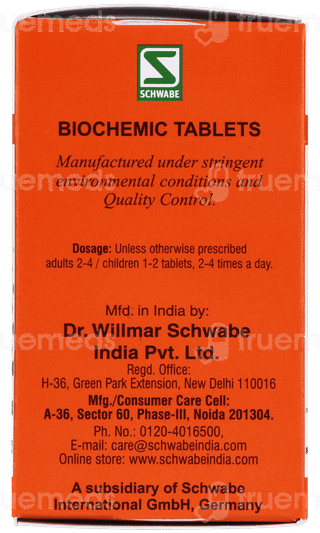 Dr Willmar Schwabe Natrum Phosphoricum 6x Biochemic Tablet 25gm