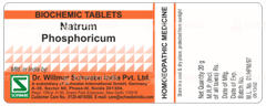 Dr Willmar Schwabe Natrum Phosphoricum 6x Biochemic Tablet 25gm