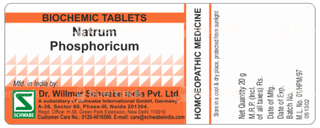 Dr Willmar Schwabe Natrum Phosphoricum 6x Biochemic Tablet 25gm