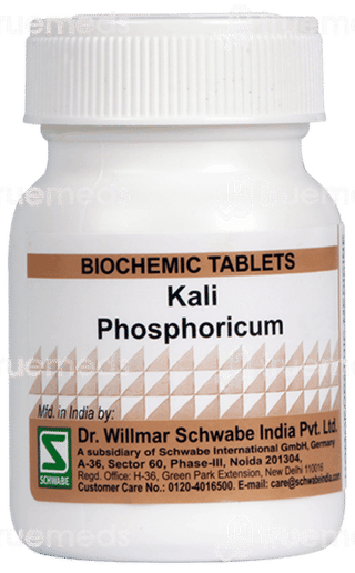 Dr Willmar Schwabe Kali Phosphoricum 12x Biochemic Tablet 25gm