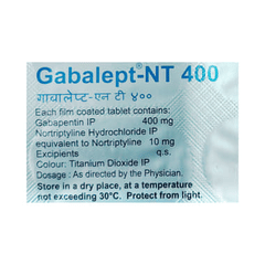 Gabalept Nt 400 Tablet 10