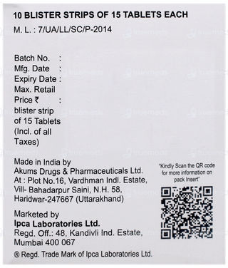 Rapilif D 8/0.5 Tablet 15