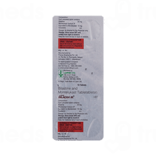 Bilagra M 40 Tablet 10