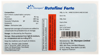 Rutofine Forte Tablet 10