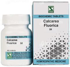 Dr Willmar Schwabe Calcarea Fluorica 3x Biochemic Tablet 25gm