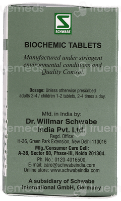 Dr Willmar Schwabe Kali Sulphuricum 3x Biochemic Tablet 25gm