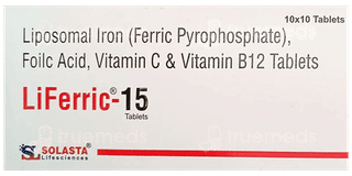 Liferric 15 Tablet 10