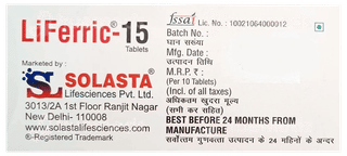 Liferric 15 Tablet 10