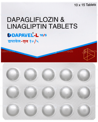 Dapavel L 10/5 Tablet 15