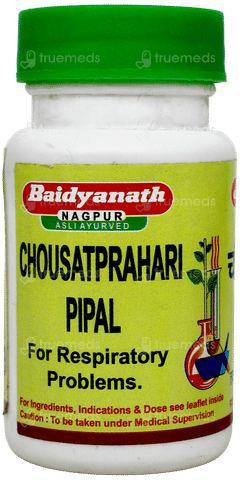 Baidyanath Chousatprahari Pipal Tablet 80 Baidyanath Chousatprahari Pipal Tablet 80