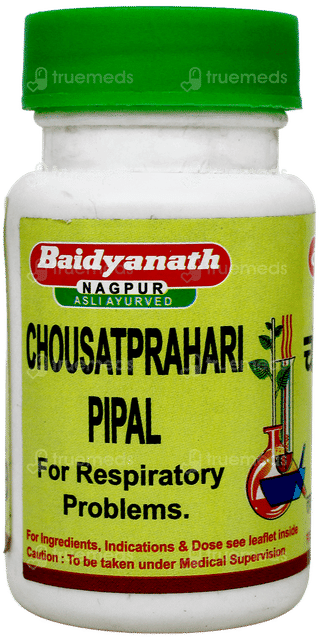 Baidyanath Chousatprahari Pipal Tablet 80