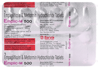 Emplic M 500 Tablet 10