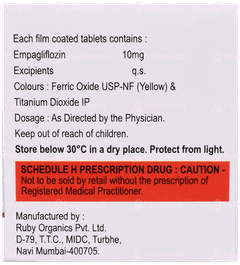 Emplic 10 Tablet 10