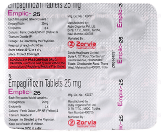 Emplic 25 Tablet 10
