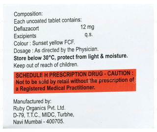 Glazenta 12Mg Tablet 6