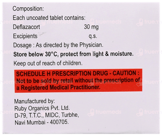Glazenta 30Mg Tablet 6