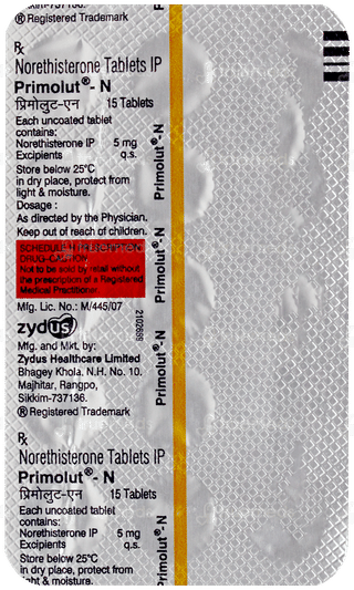 Primolut N Tablet 15