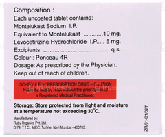 Rhinam M Tablet 10