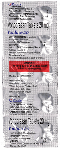 Vonline 20 Tablet 10