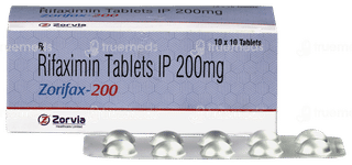 Zorifax 200 Tablet 10