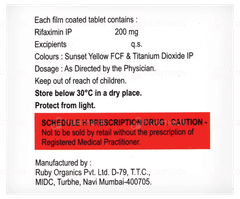 Zorifax 200 Tablet 10