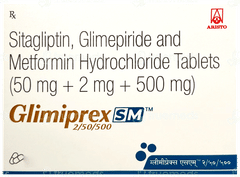 Glimiprex Sm 2/50/500 Tablet 10