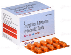 Emplic M 1000 Tablet 10