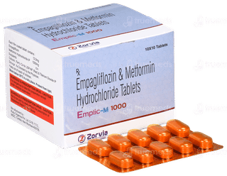 Emplic M 1000 Tablet 10