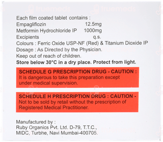Emplic M 1000 Tablet 10