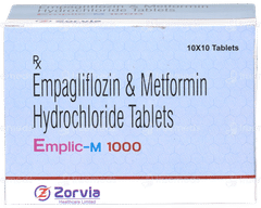 Emplic M 1000 Tablet 10