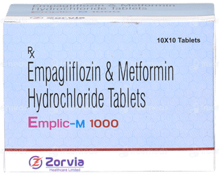 Emplic M 1000 Tablet 10