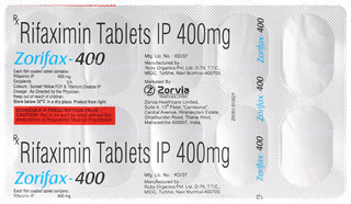 Zorifax 400 Tablet 10