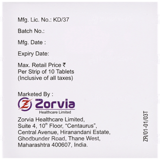Zorifax 550 Tablet 10