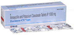 Zormox Cv 1Gm Tablet 10