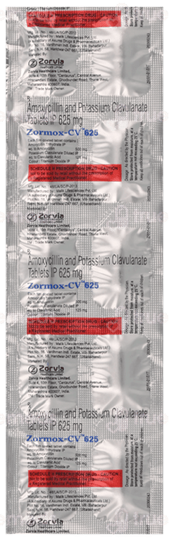Zormox Cv 625 Tablet 10