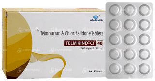 Telmikind Ct 40 Tablet 15