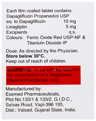 Daparyl L 10/5 Tablet 15