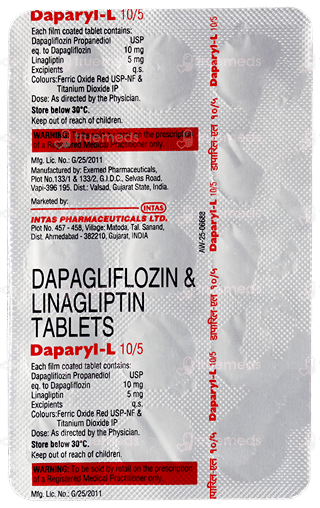 Daparyl L 10/5 Tablet 15