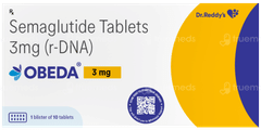 Obeda 3mg Tablet 10 Obeda 3mg Tablet 10
