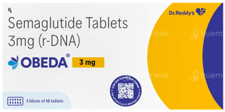 Obeda 3mg Tablet 10