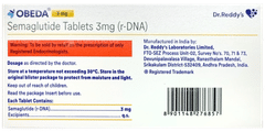Obeda 3mg Tablet 10
