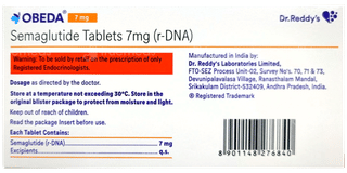 Obeda 7mg Tablet 10