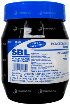 Sbl Bio Combination 28 Tablet 450Gm + 100Gm Free