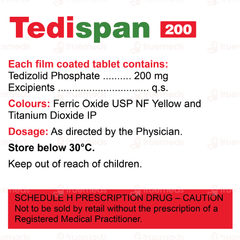 Tedispan 200 Tablet 6