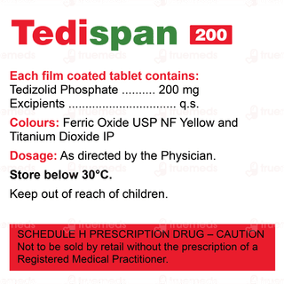 Tedispan 200 Tablet 6
