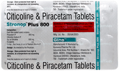 Stronop Plus 800 Tablet 10 Stronop Plus 800 Tablet 10